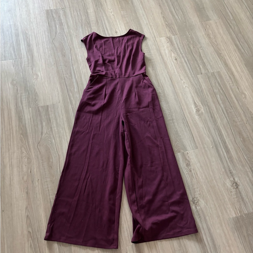 Old Navy Maroon Jumpsuit